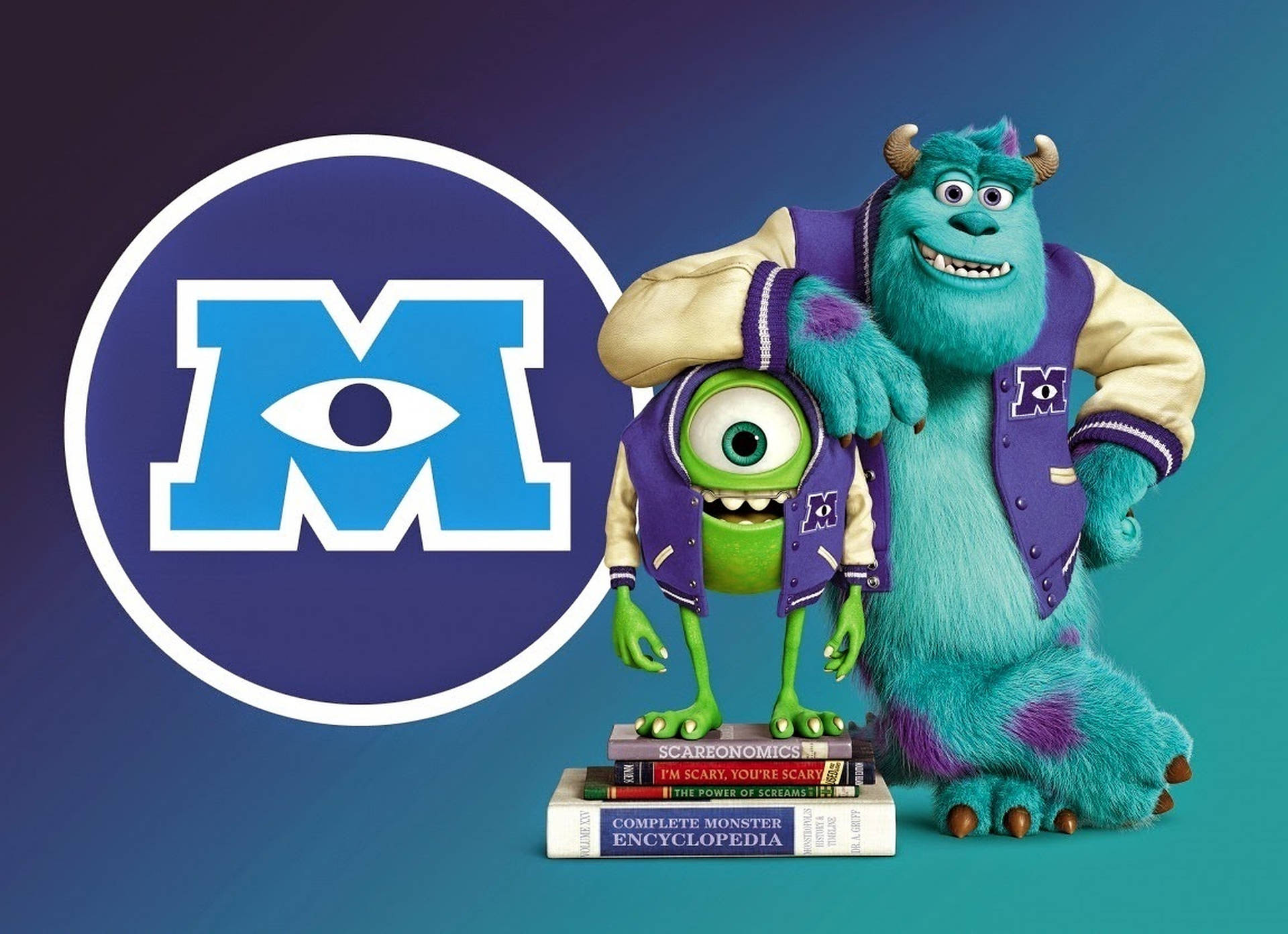 Monsters University Poster Background