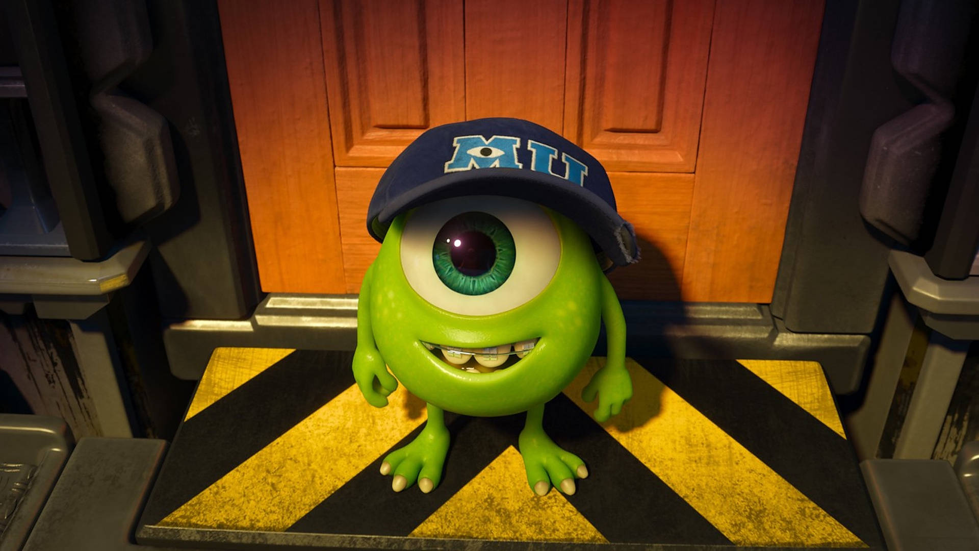 Monsters University Young Mike Background