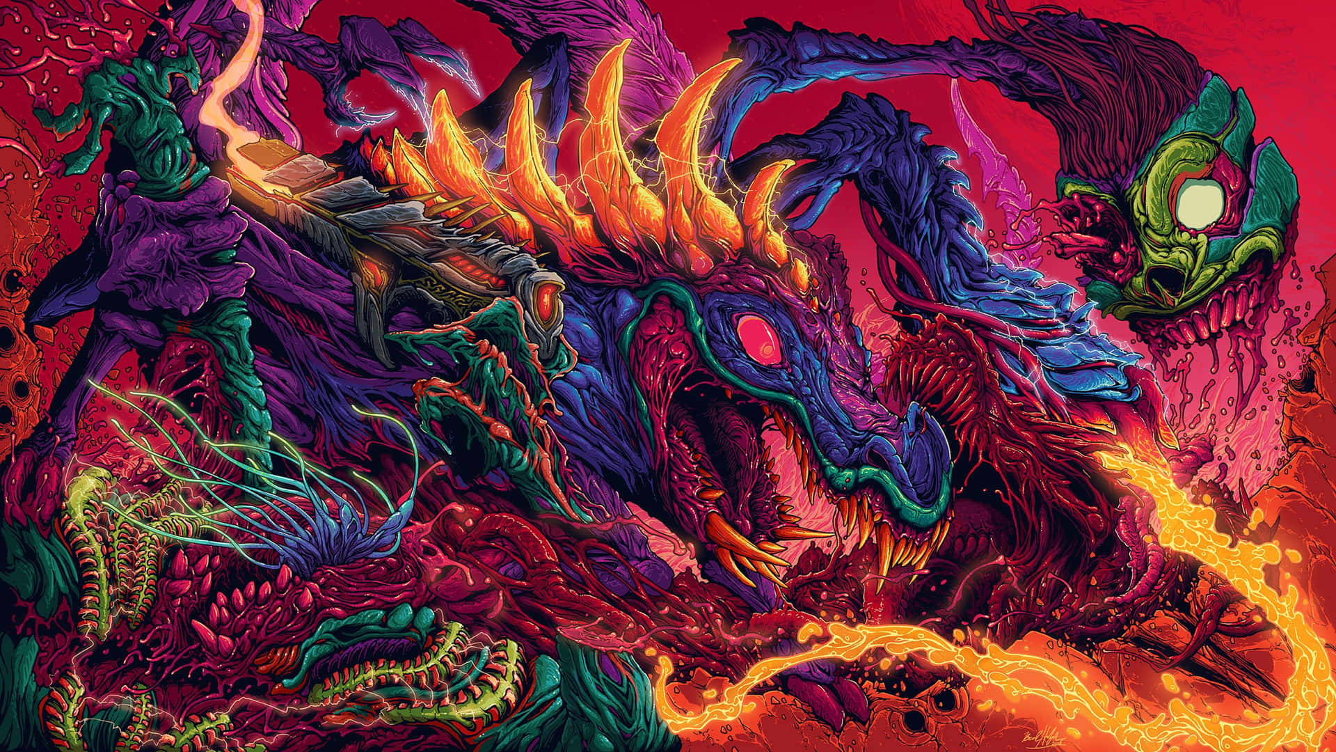 Monstrously Spectacular 2560x1440 Resolution Background