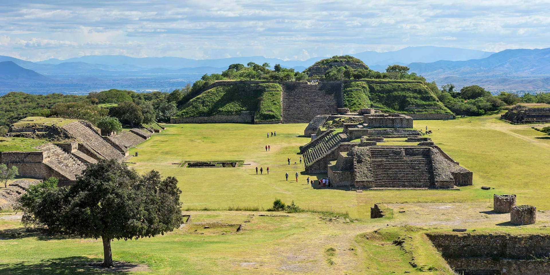 Monte Alban In Oaxaca