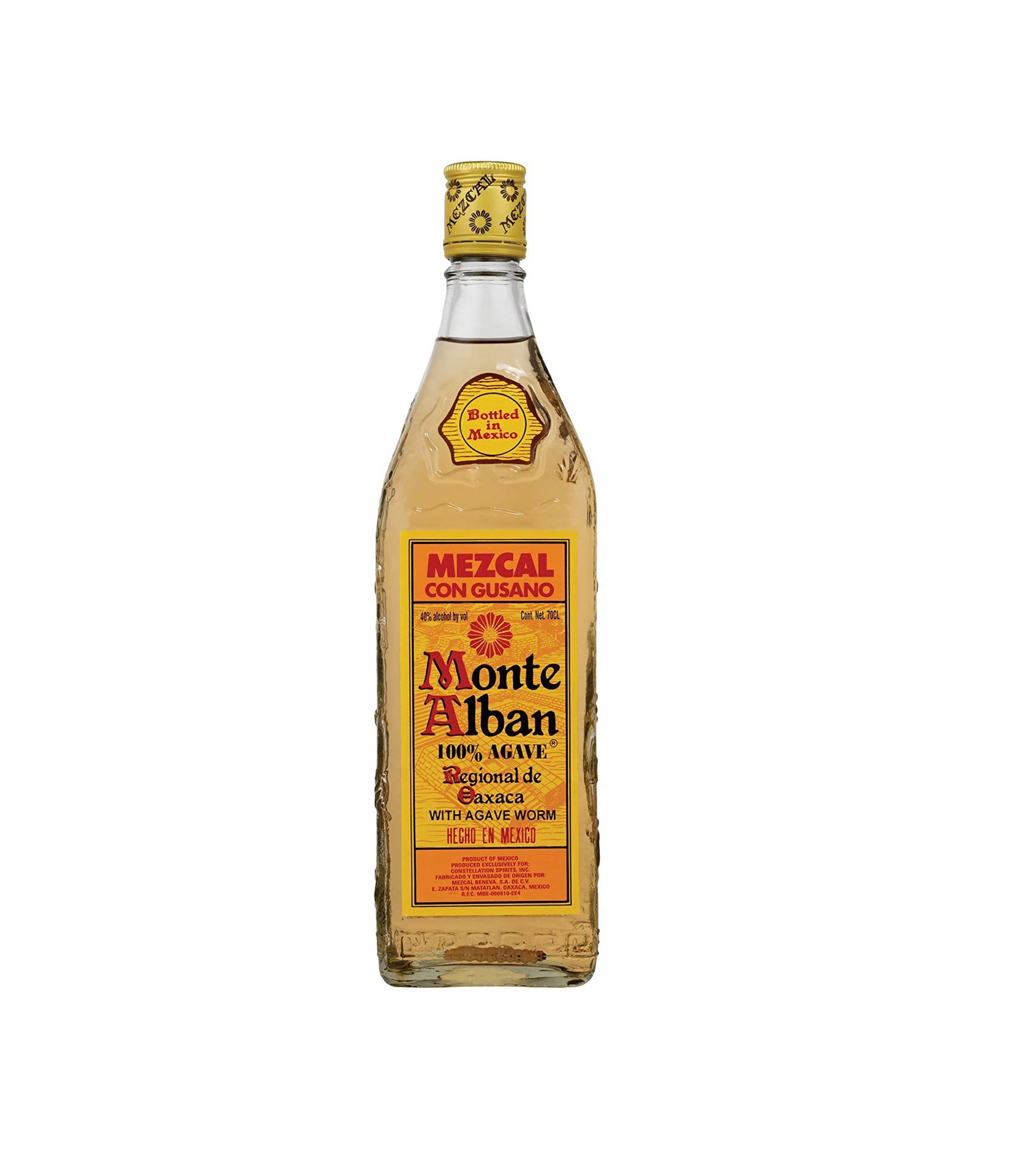 Monte Alban Mezcal Tequila Minimalist Shot Background