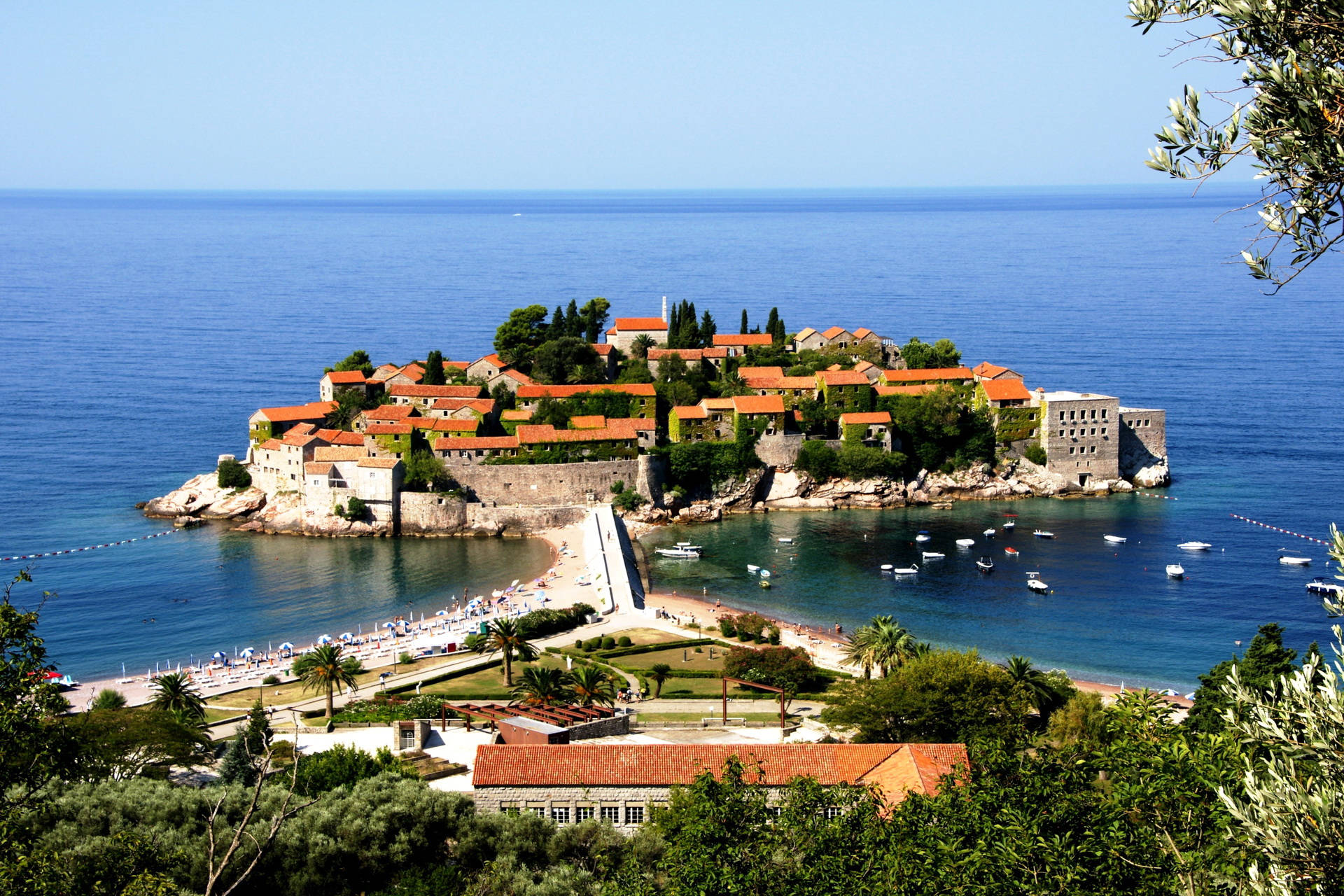 Montenegro Mini Island Background