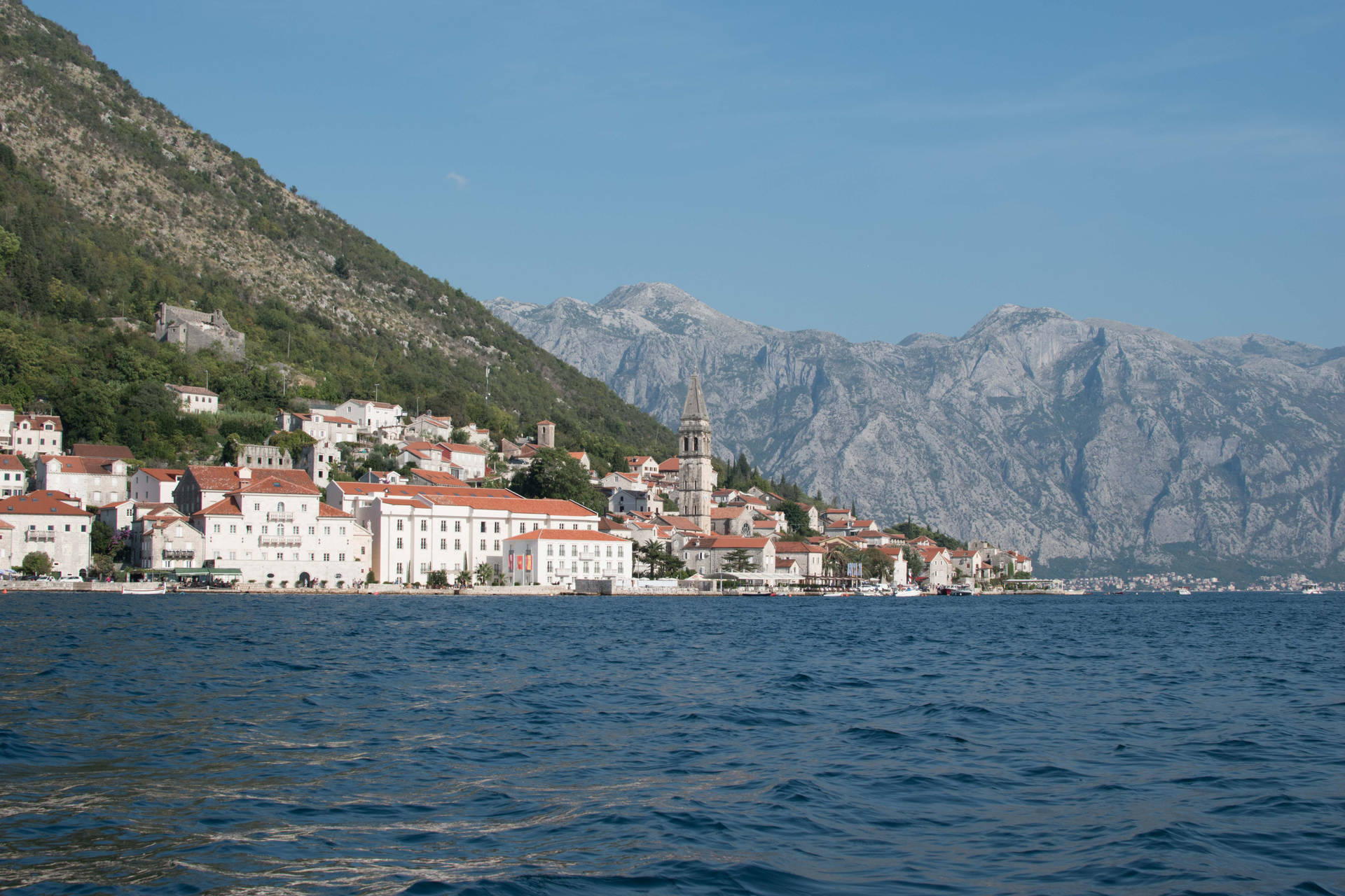 Montenegro Perast Town Background