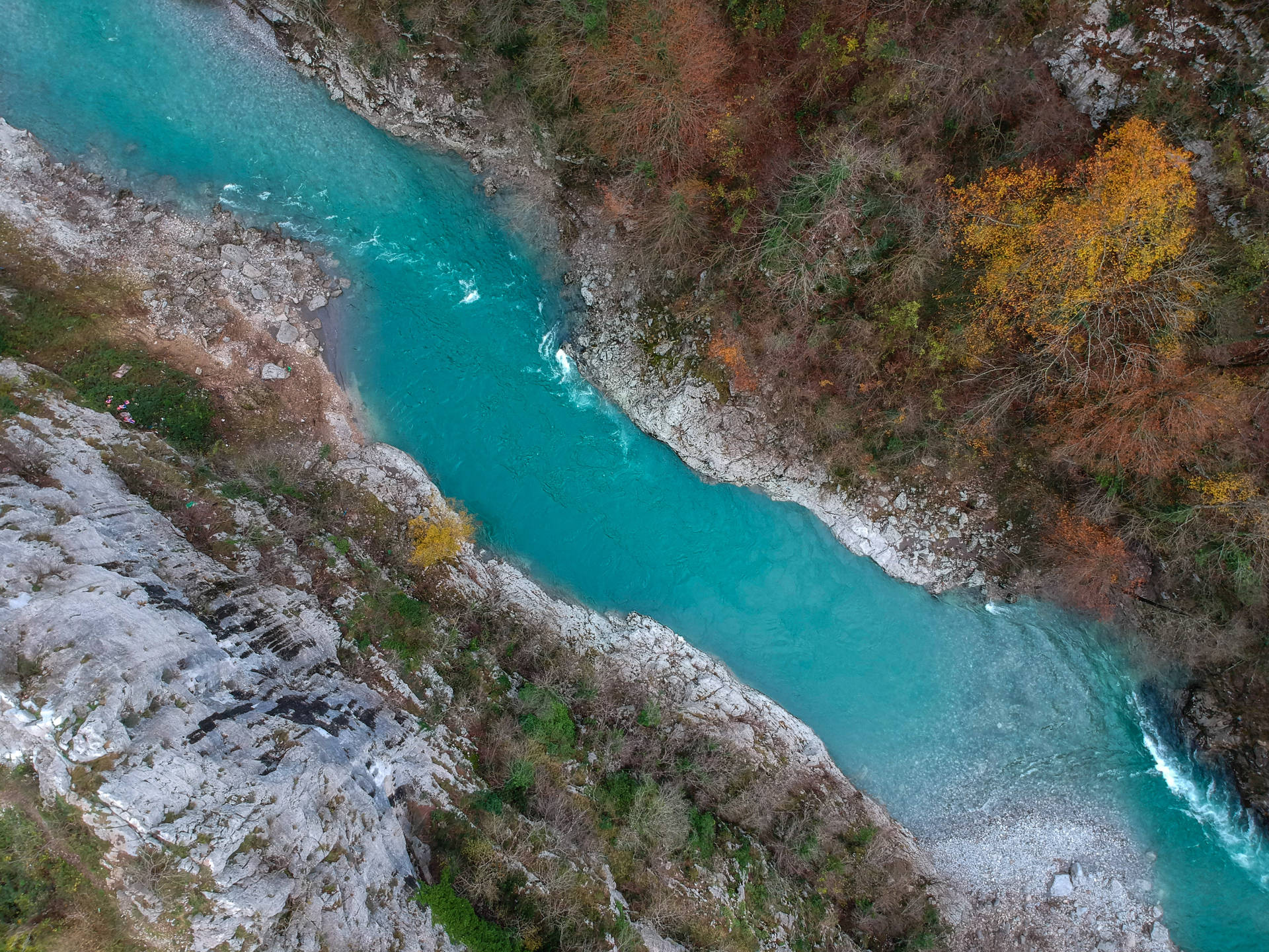 Montenegro Tara River Canyon Background