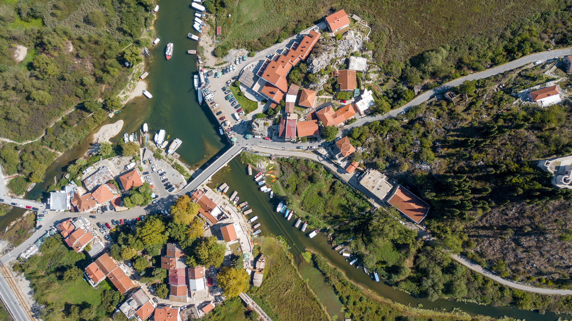 Montenegro Virpazar Village Background