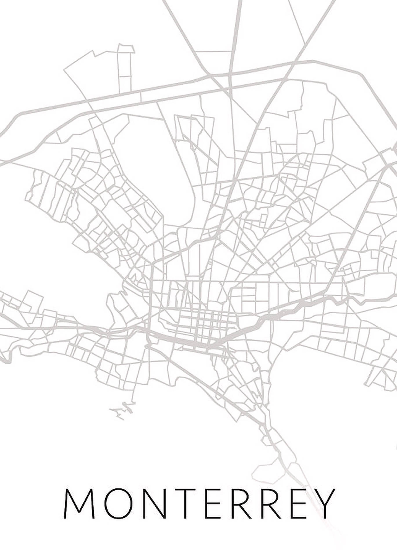 Monterrey City Blueprint