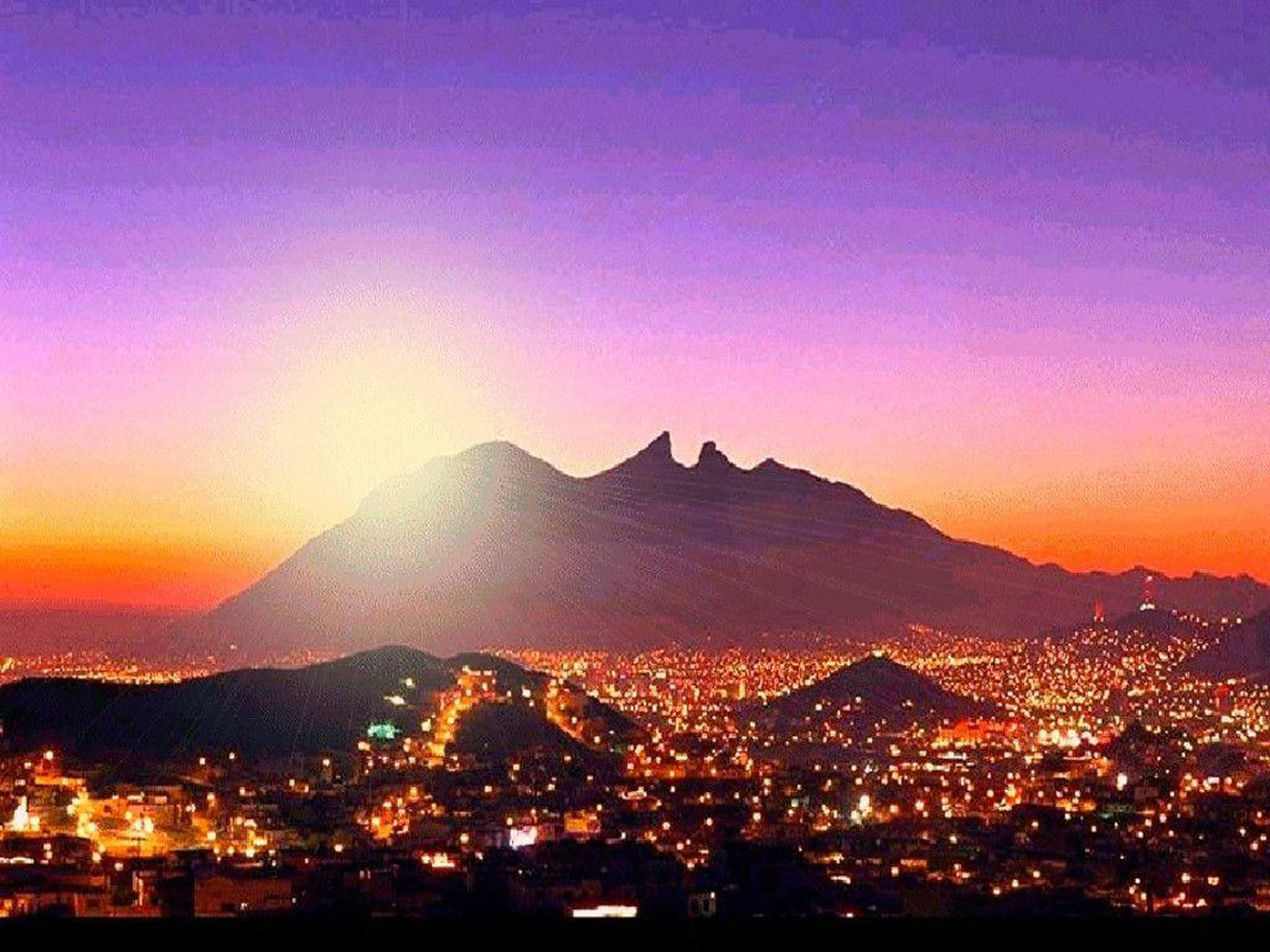 Monterrey Gradient Sky Background