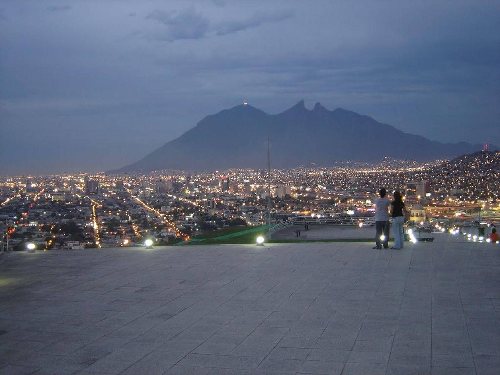 Monterrey Panoramic View Background