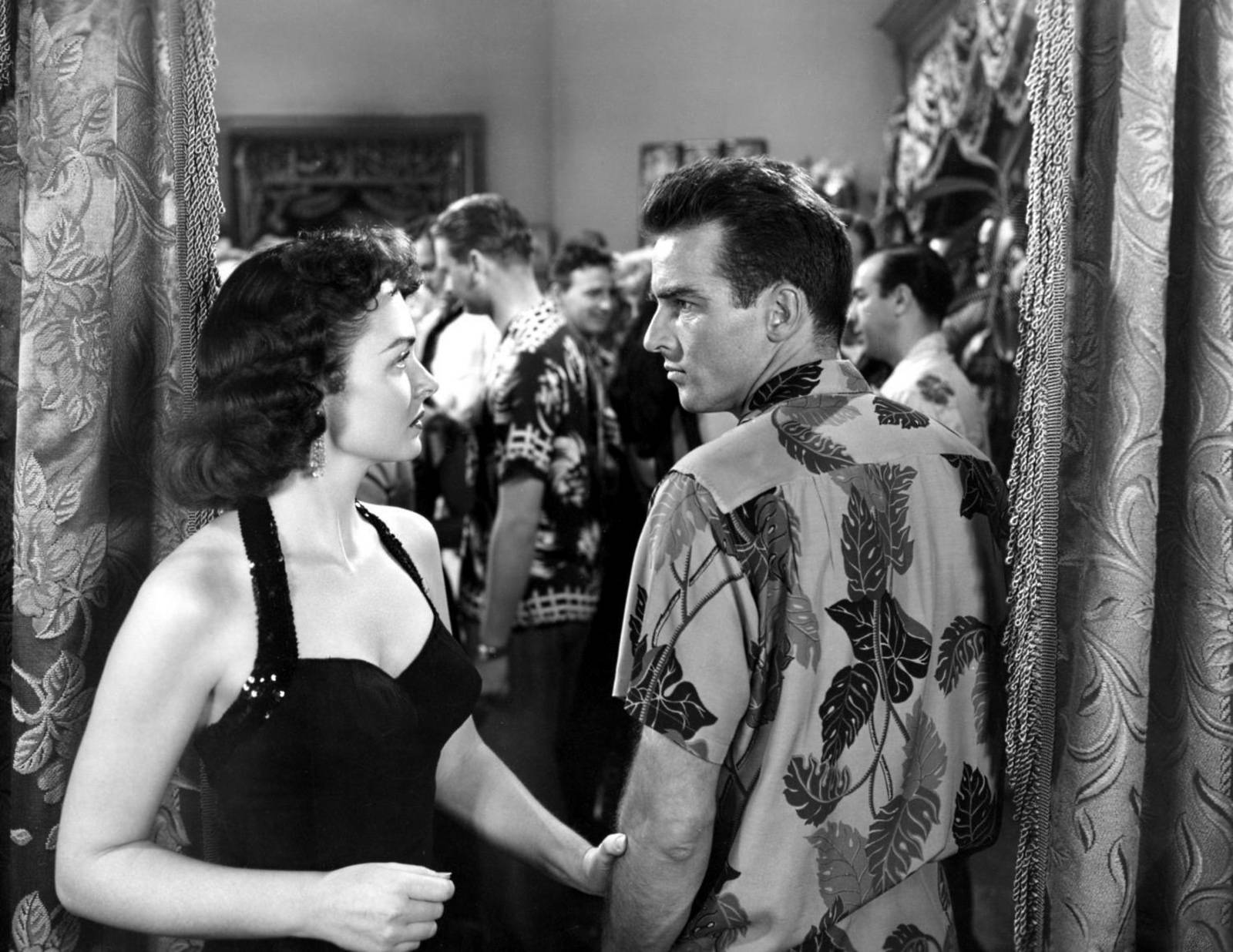 Montgomery Clift And Donna Reed Background