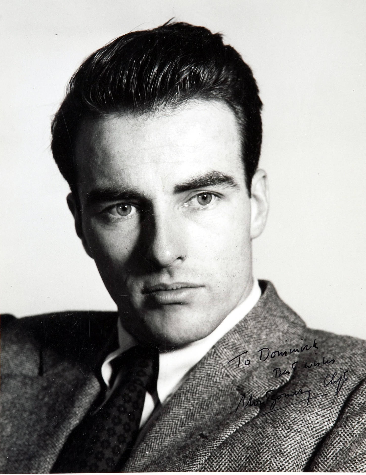 Montgomery Clift Eerie Stare