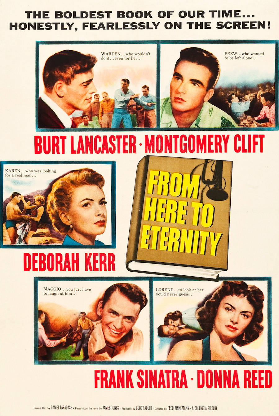 Montgomery Clift From Here To Eternity Background