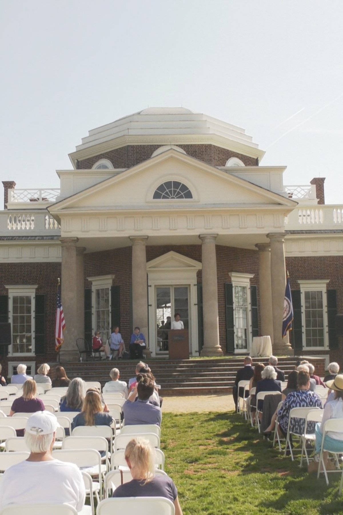 Monticello During Event Background