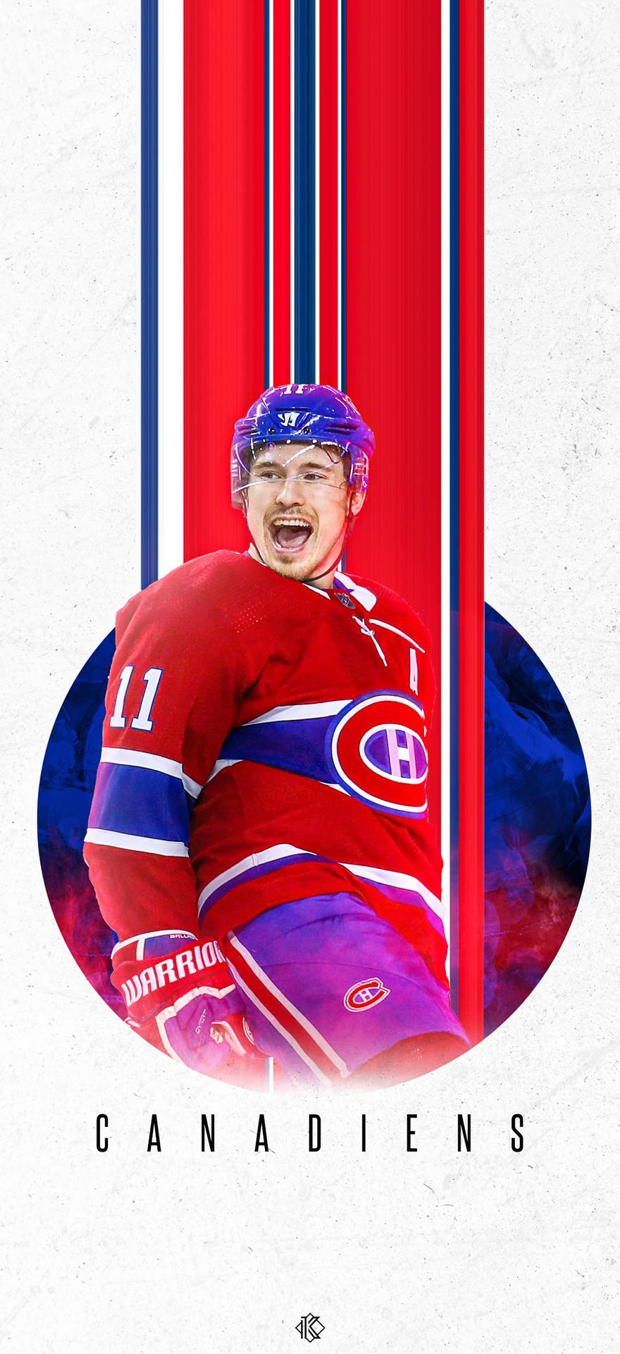 Montreal Canadiens #11 Gallagher Background