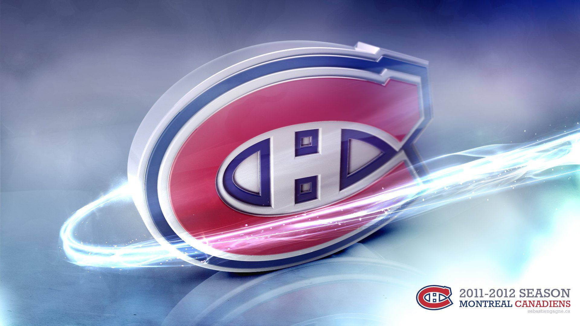 Montreal Canadiens 3d Logo Background