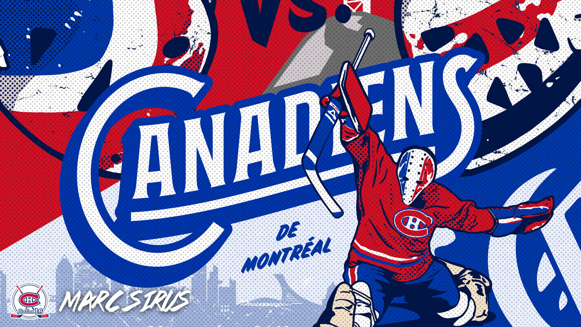Montreal Canadiens Art Work Background