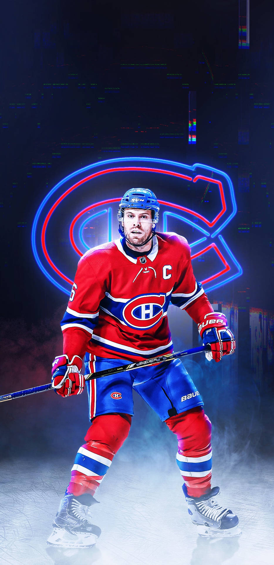 Montreal Canadiens Captain Weber Background