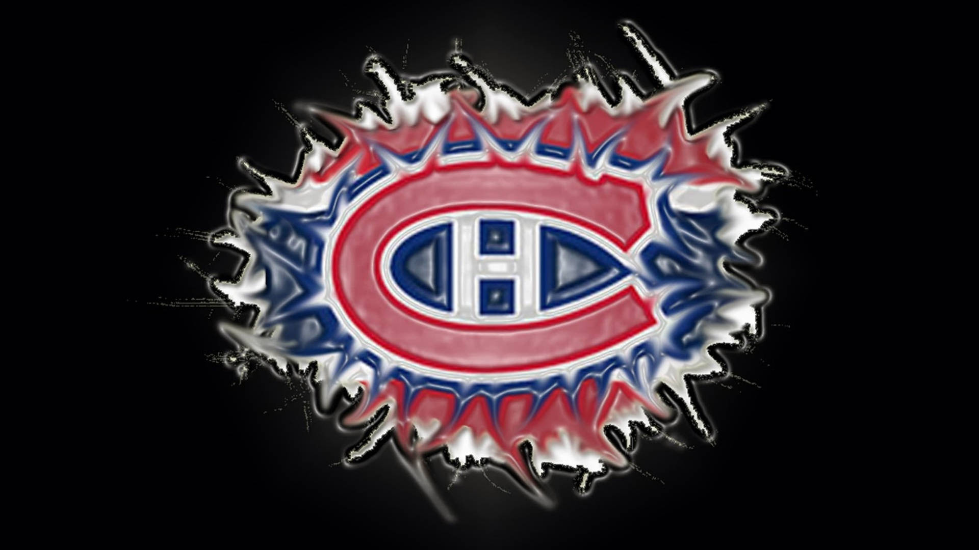 Montreal Canadiens Ice Players Background