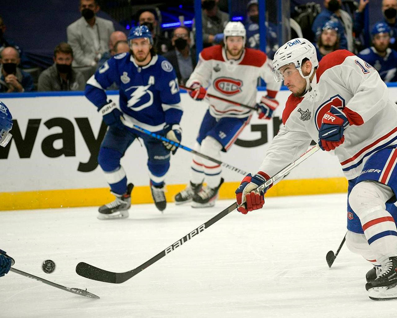 Montreal Canadiens Nick Suzuki 2021 Stanley Cup Finals Background