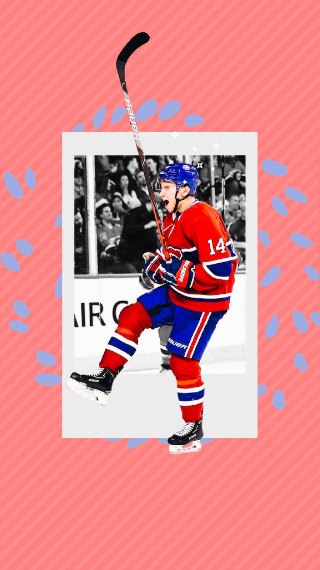 Montreal Canadiens Nick Suzuki Aesthetic Vector Art