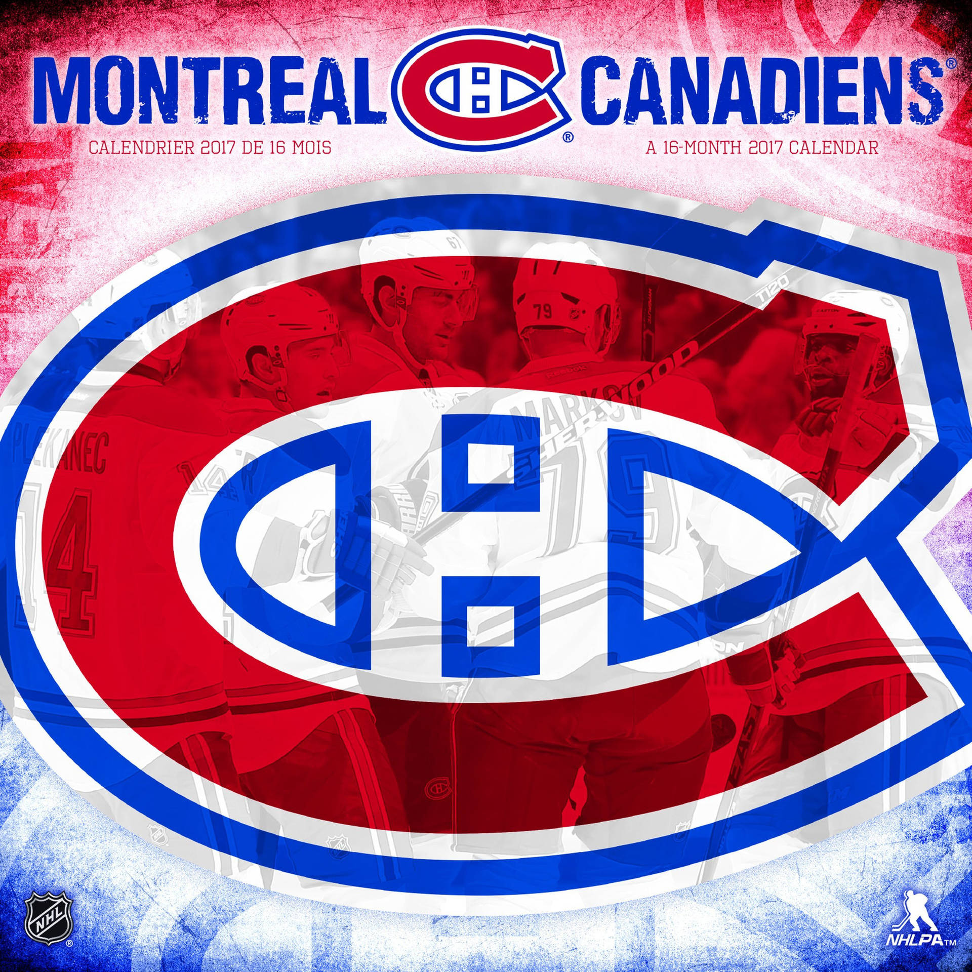 Montreal Canadiens Playoff Emblem Background