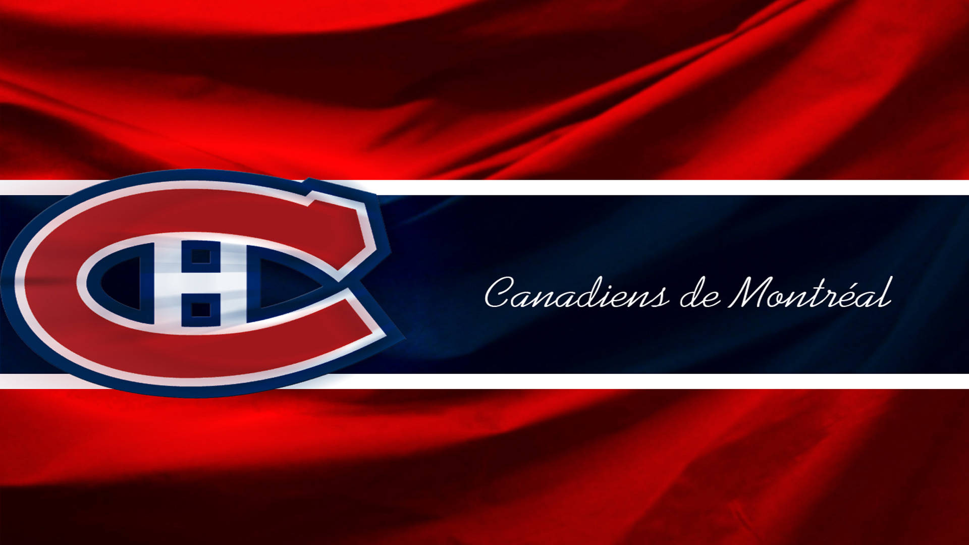 Montreal Canadiens Sports Flag Background