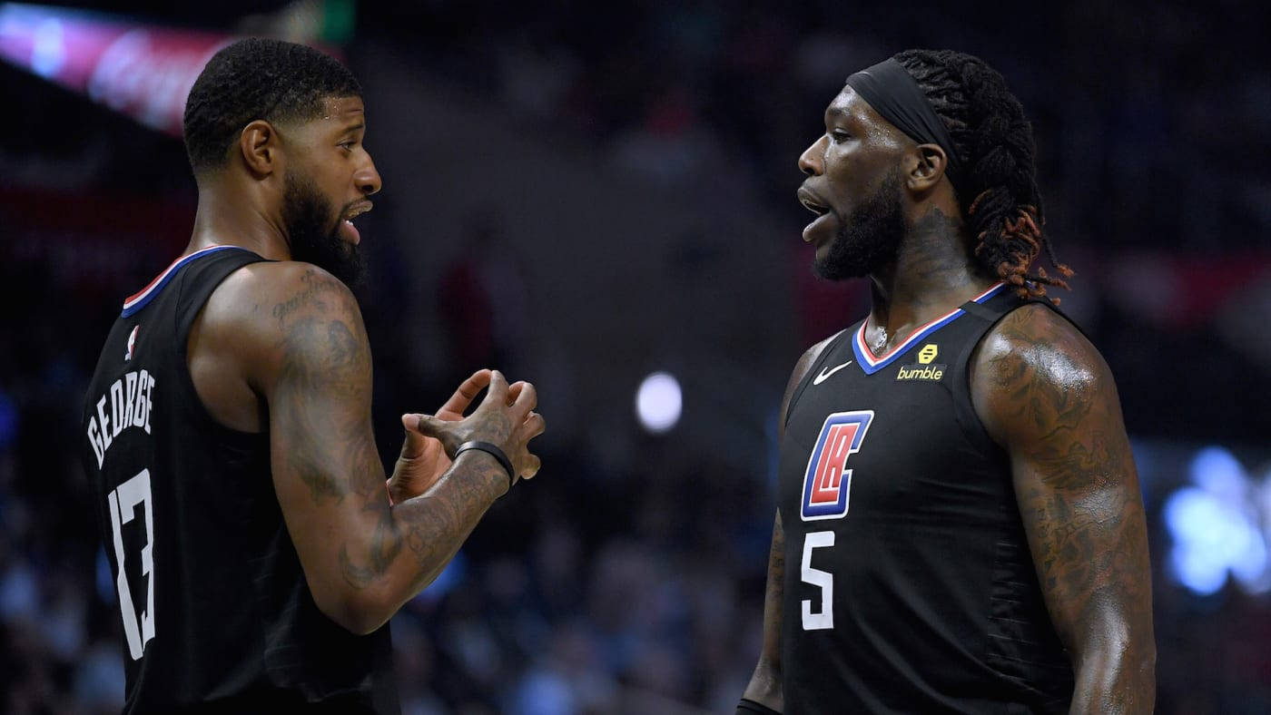 Montrezl Harrell And Paul George