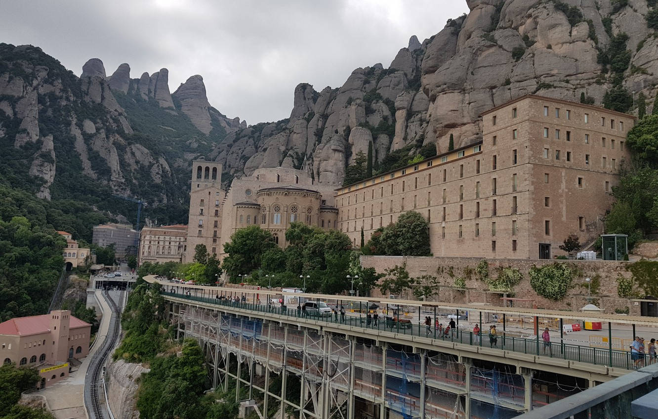 Montserrat Cityscape Background