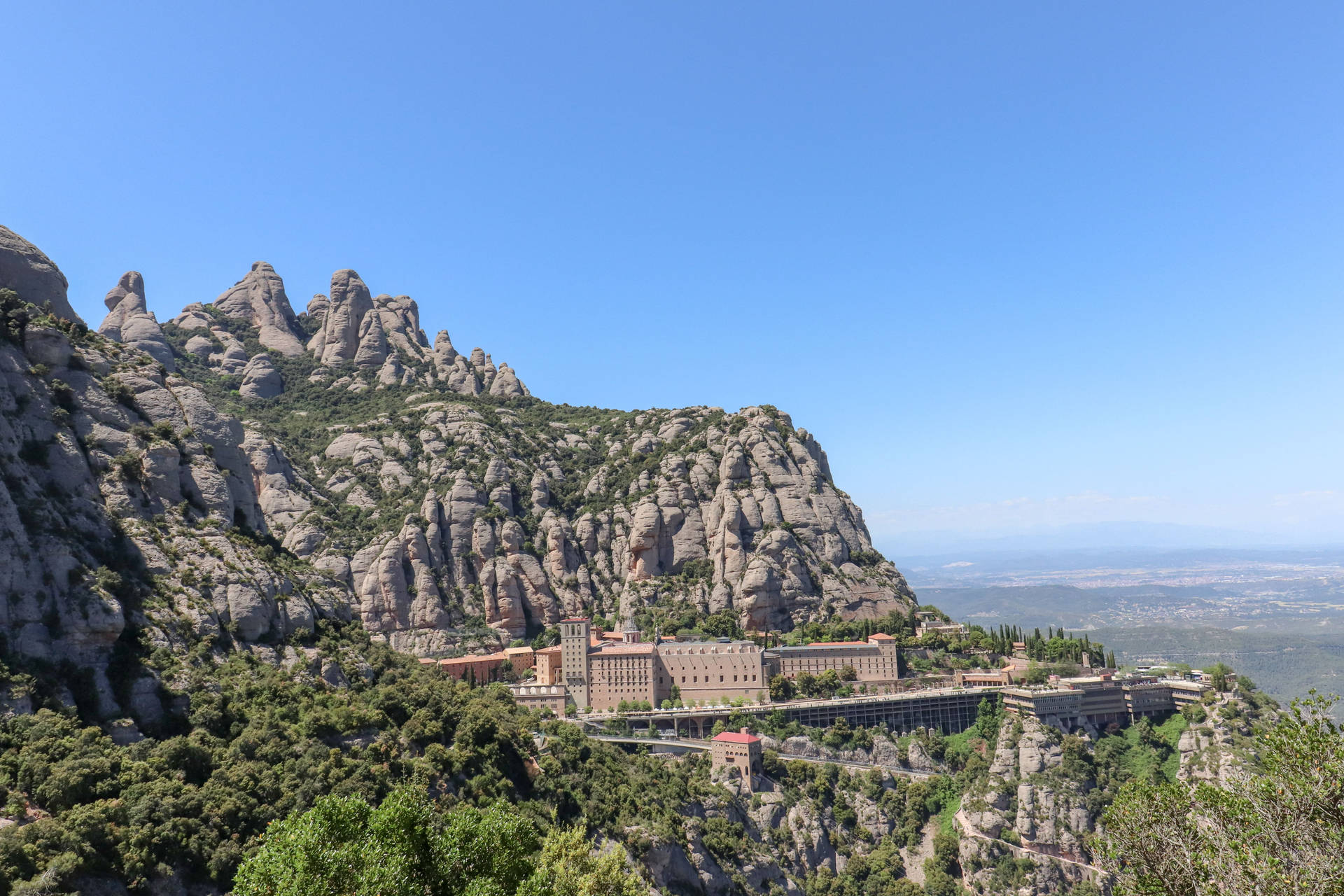 Montserrat Sunny City Background