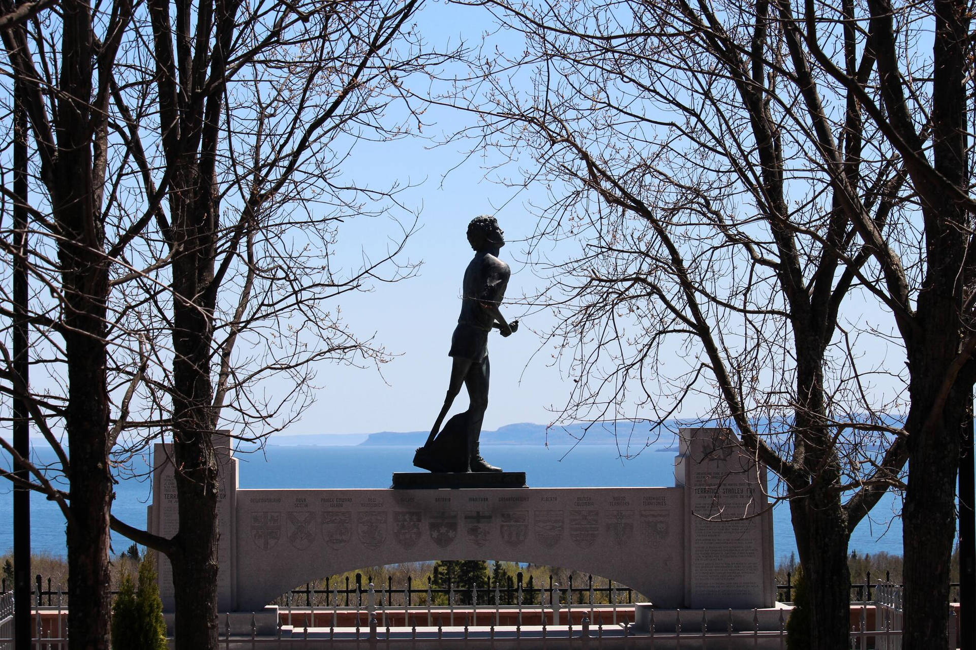 Monument Of Terry Fox Background