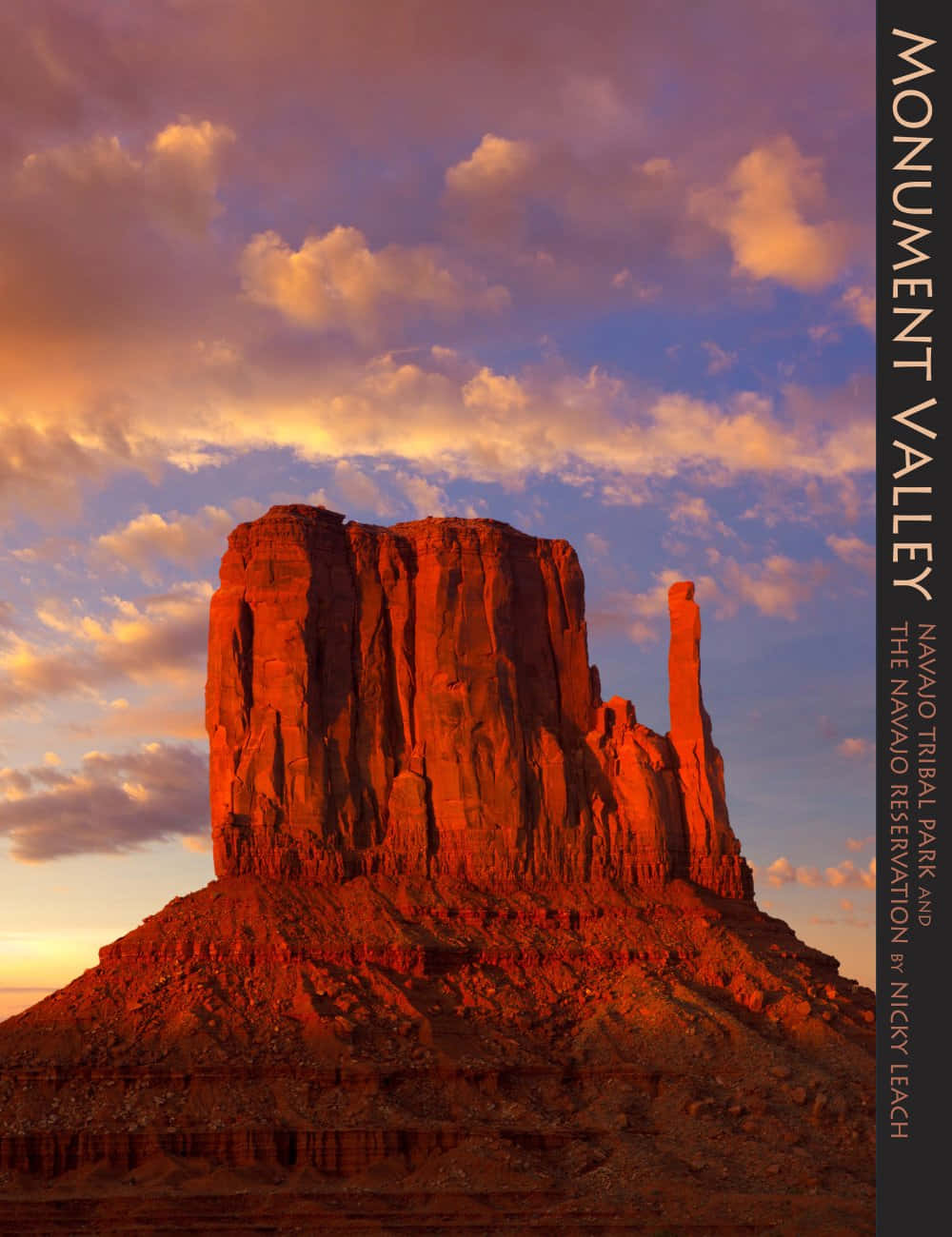 Monument Valley Navajo Tribal Park Book Cover Background