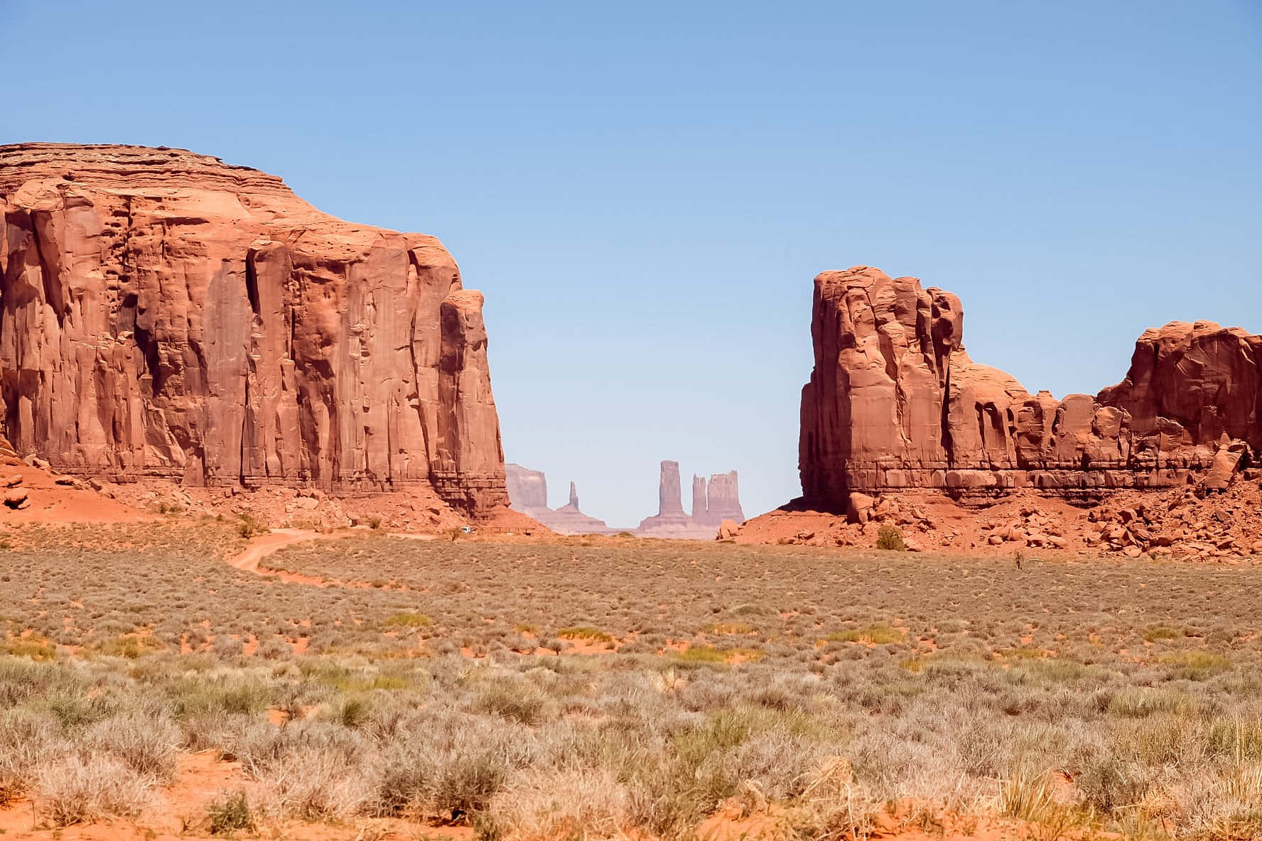 Monument Valley Navajo Tribal Park John Ford’s Point Background