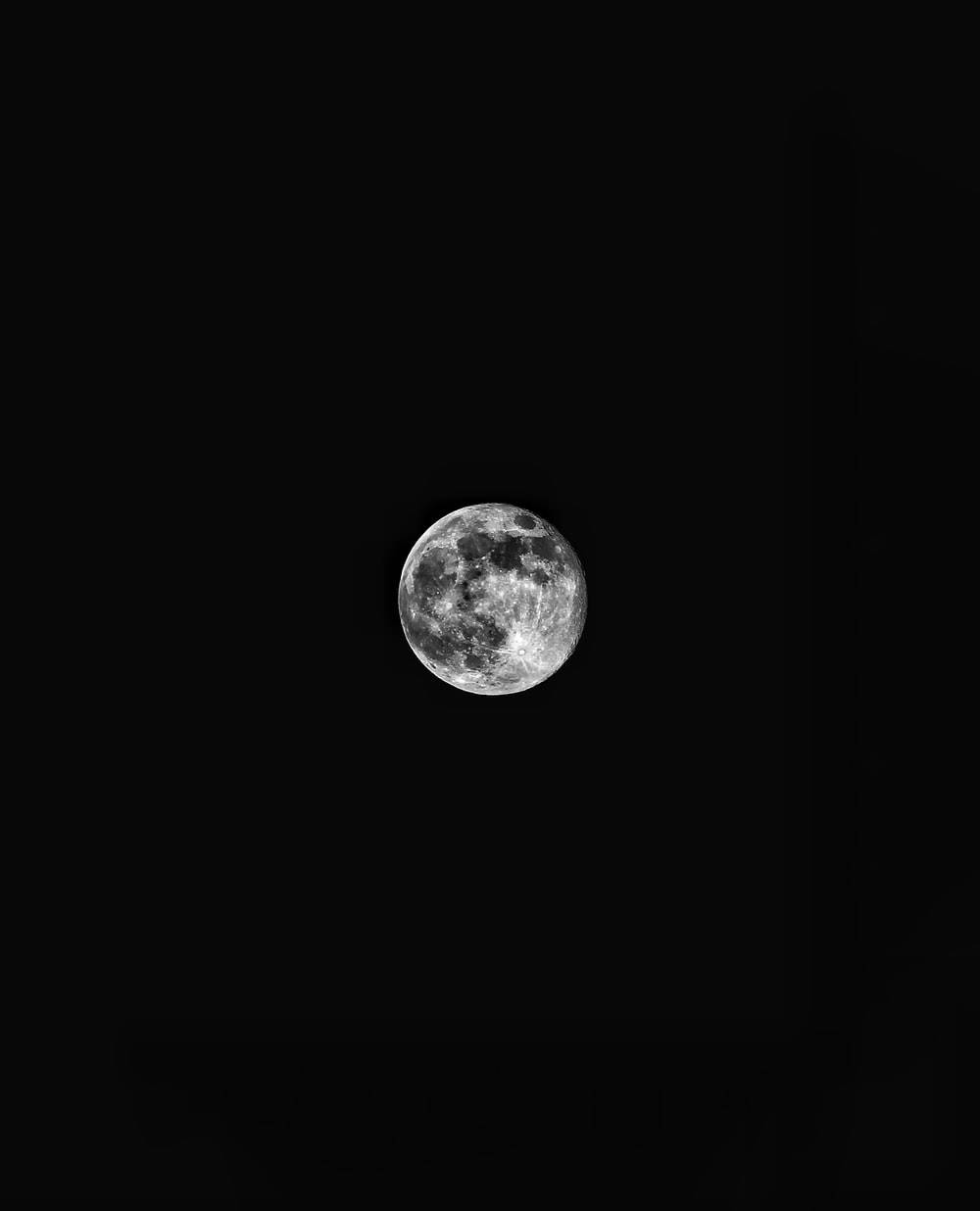 Moon Aesthetic Full Moon Background