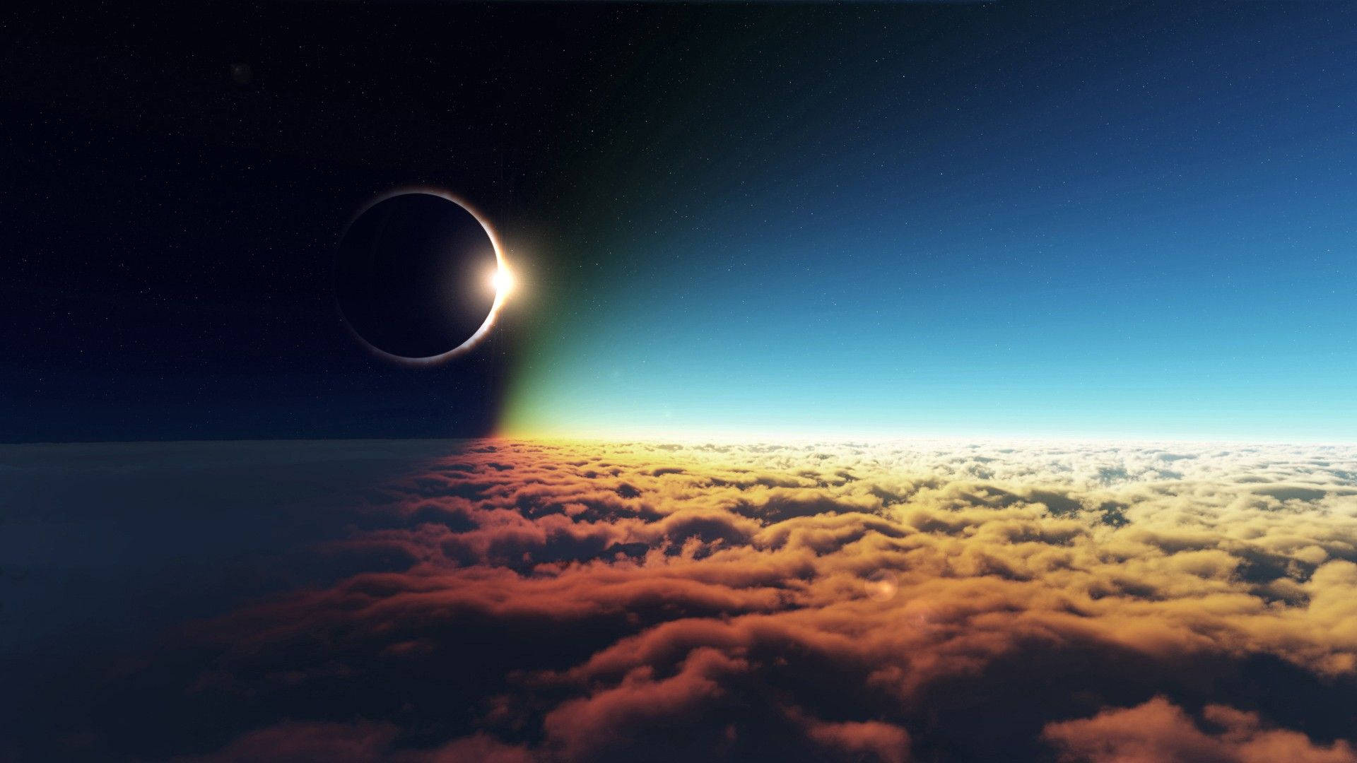 Moon Eclipse Background