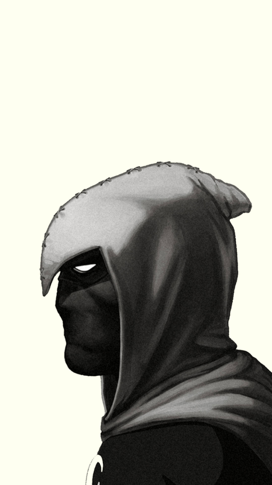 Moon Knight Side View Phone Background