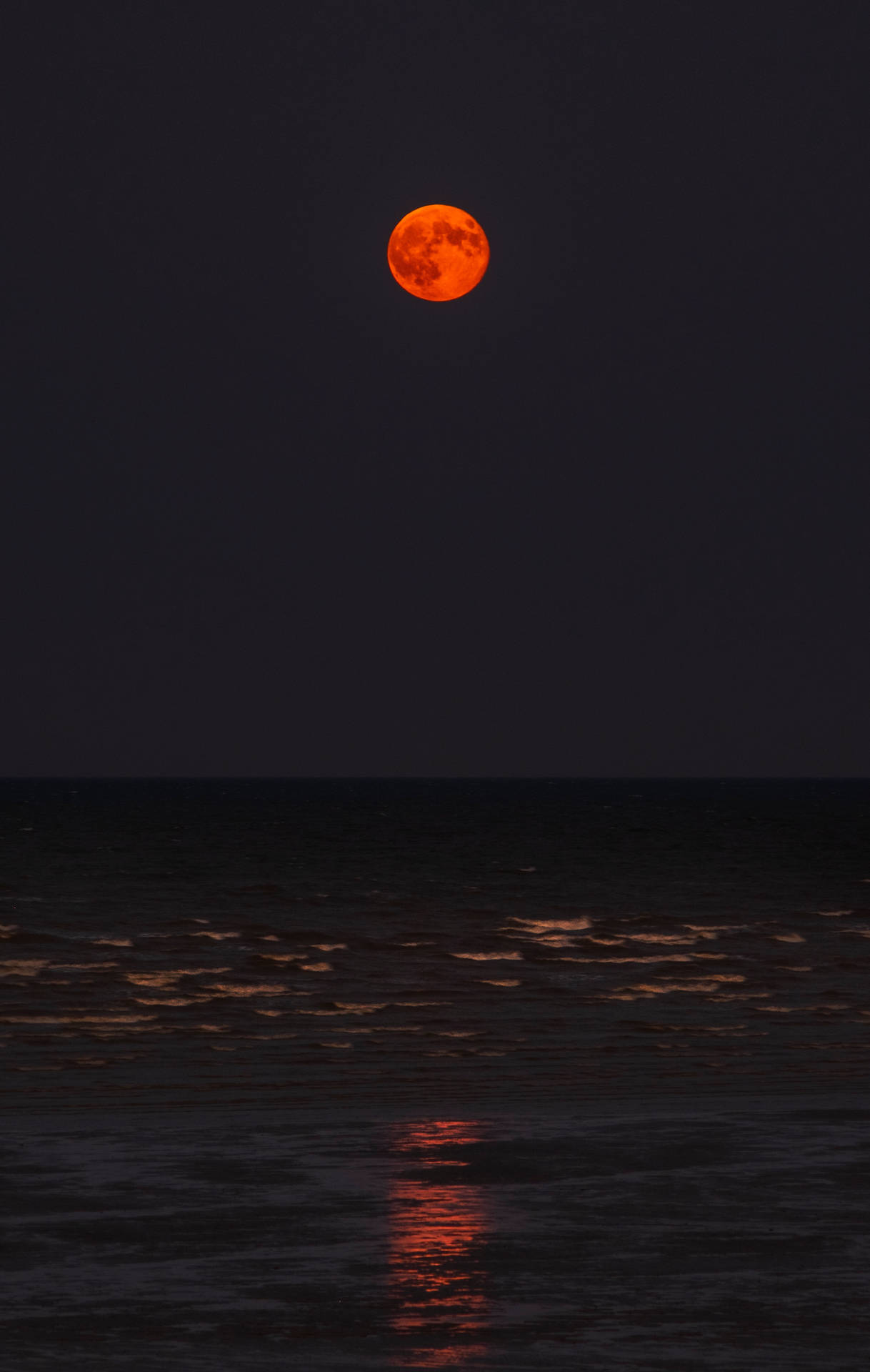 Moon Lunar Eclipse View Background