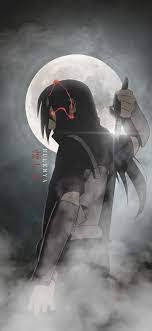 Moon Naruto Itachi Uchiha Background