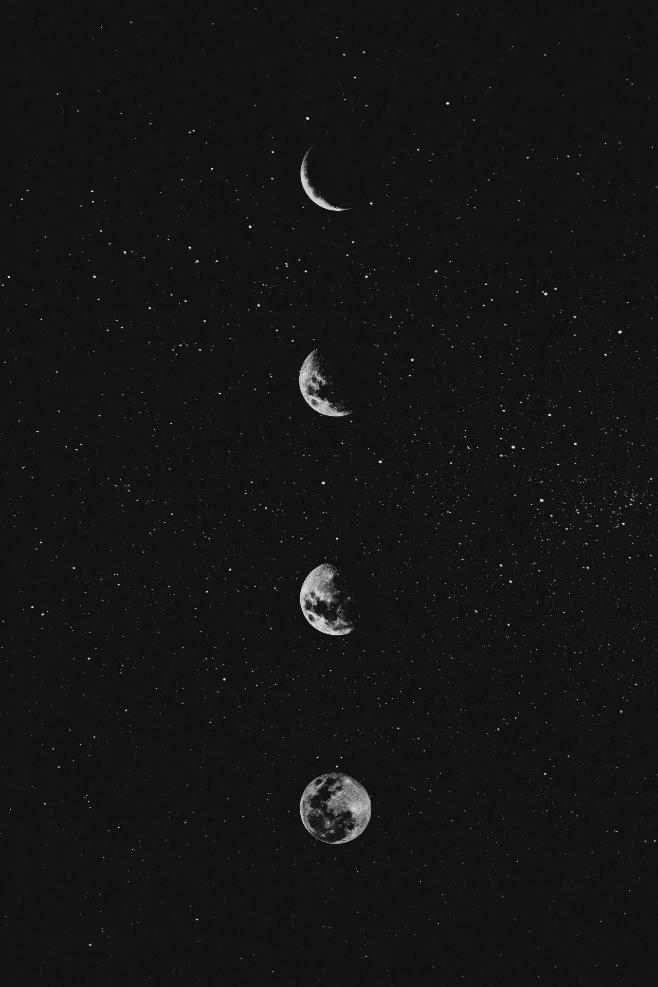 Moon Phone Varieties Background