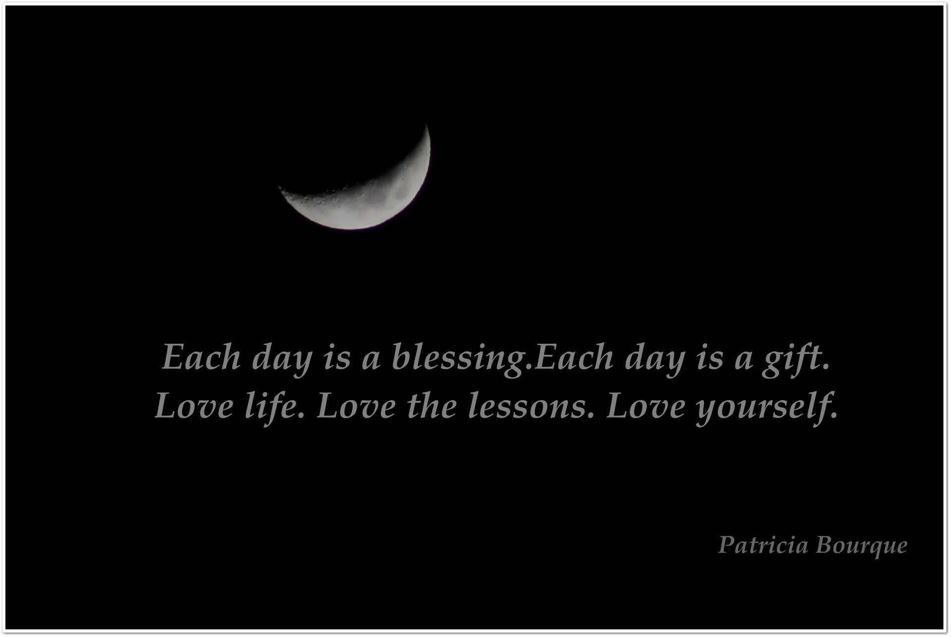 Moon Quotes Patricia Bourque Background
