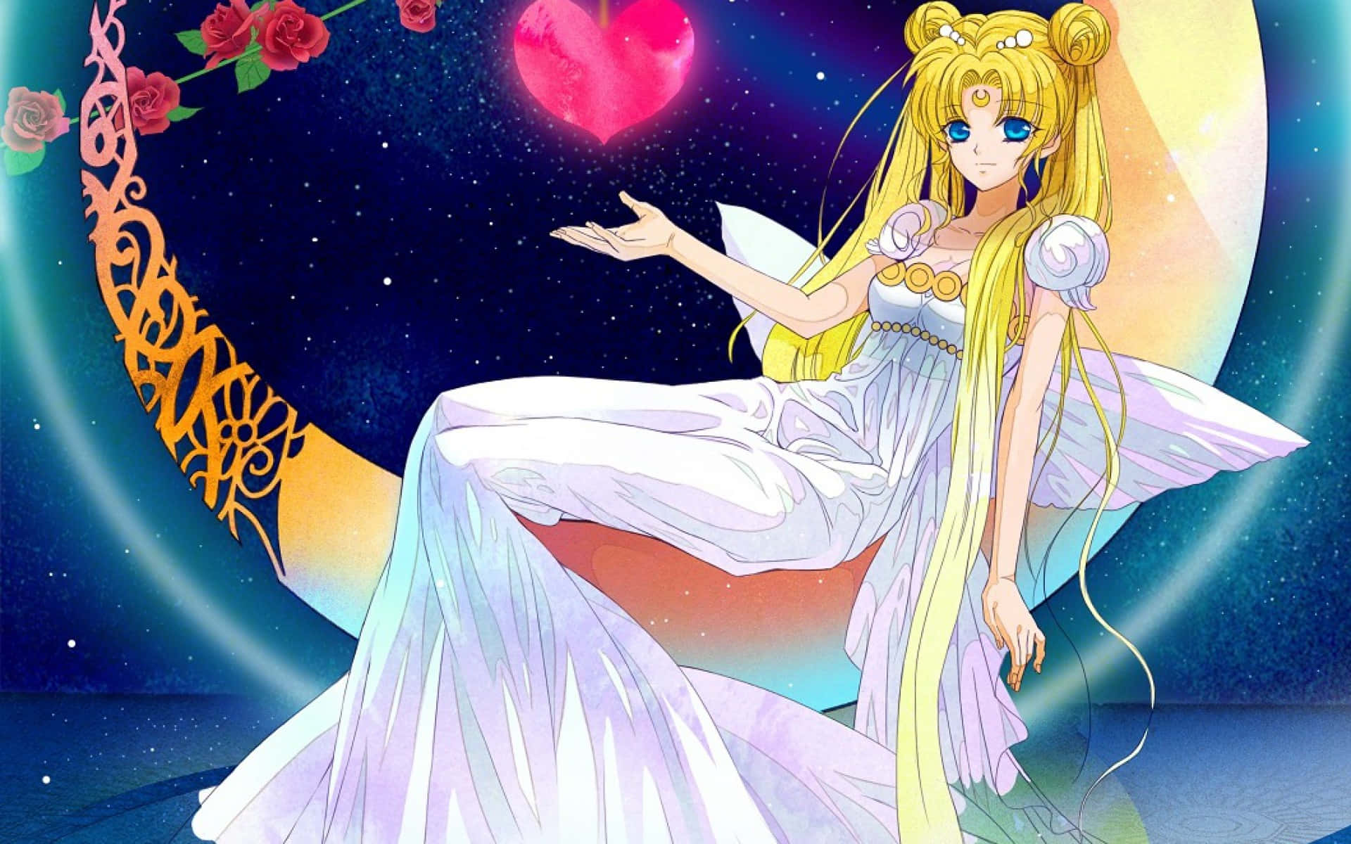 Moon Seat Sailor Moon Pfp Background