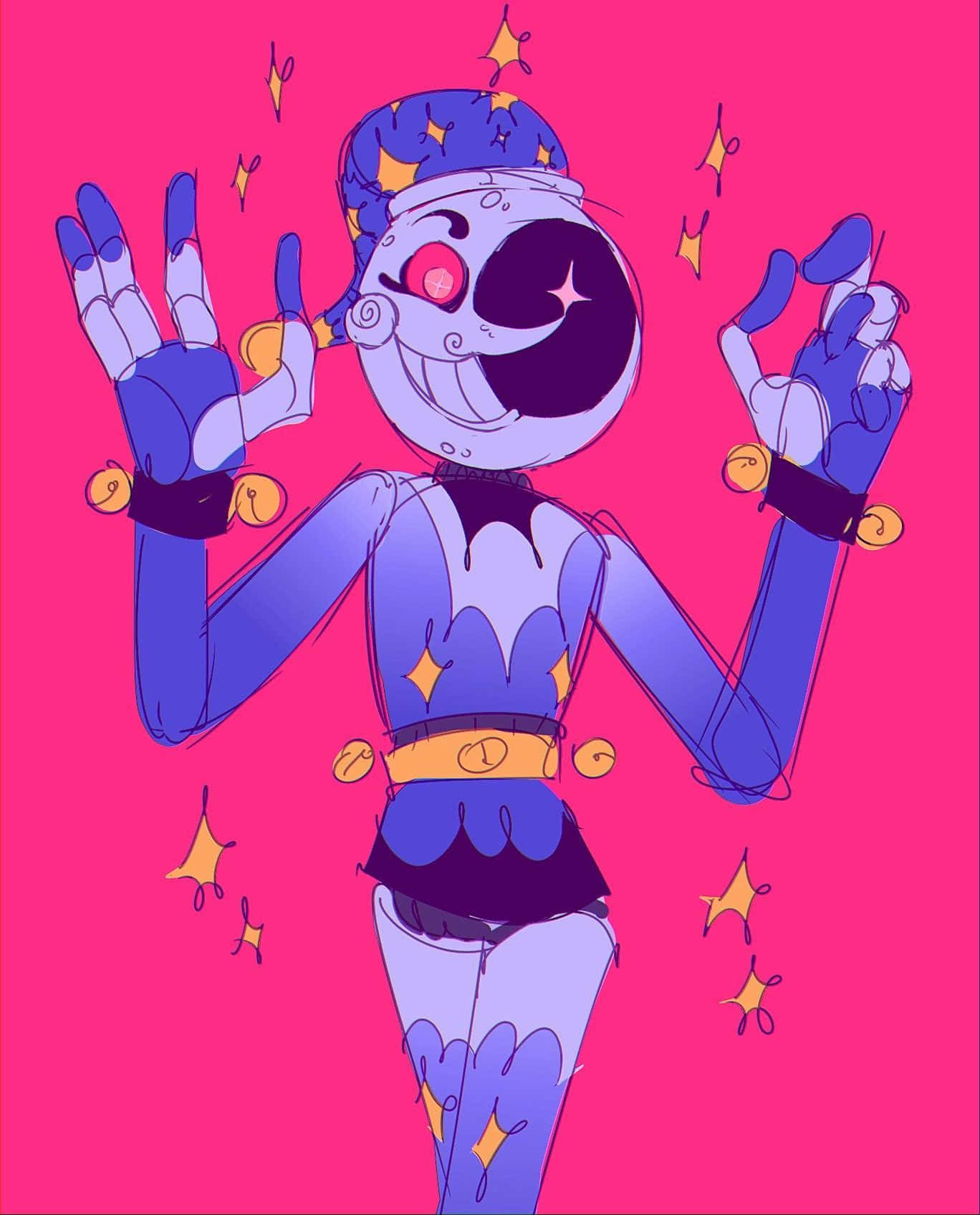 Moondrop Digital Drawing Background
