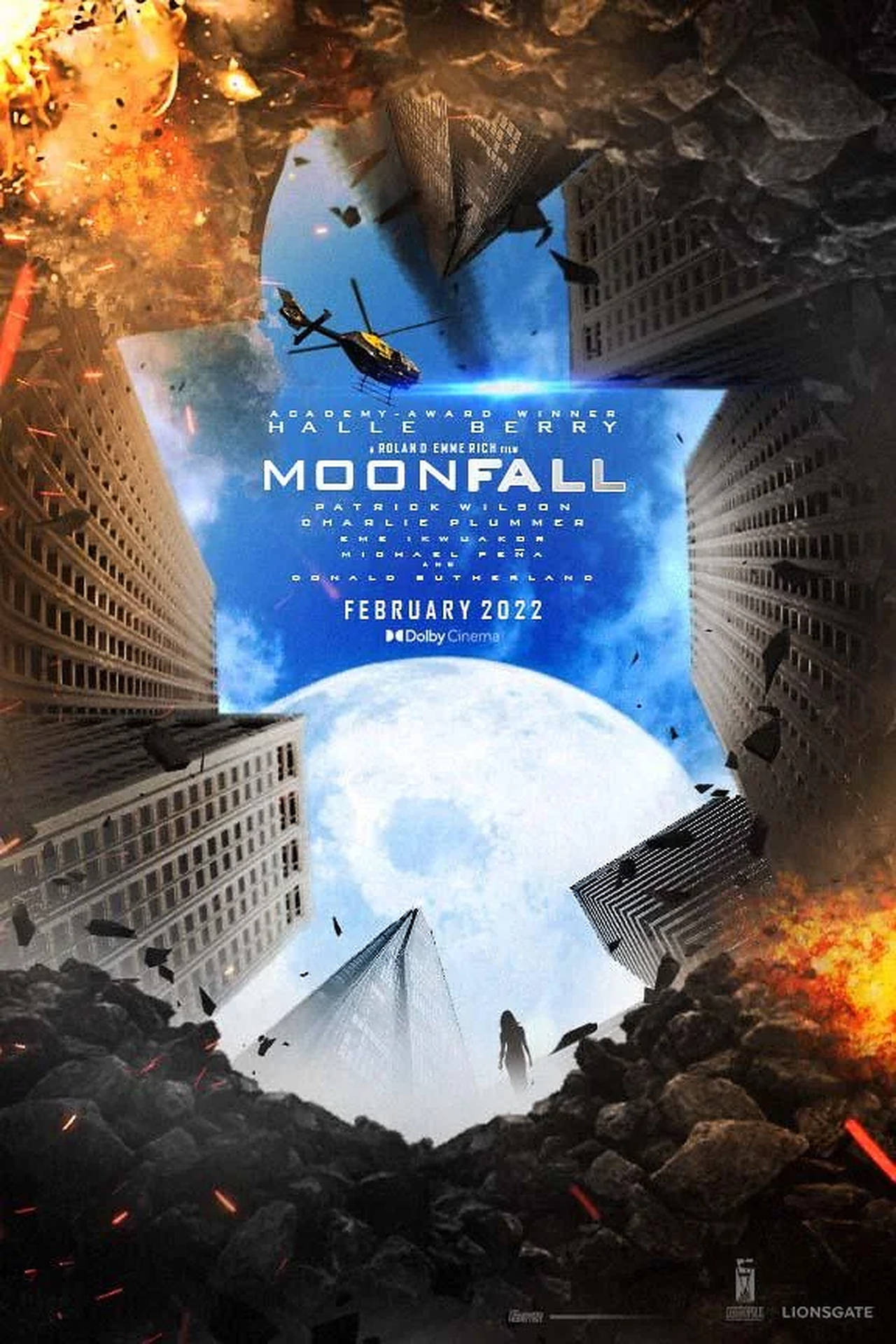 Moonfall Digital Poster Background