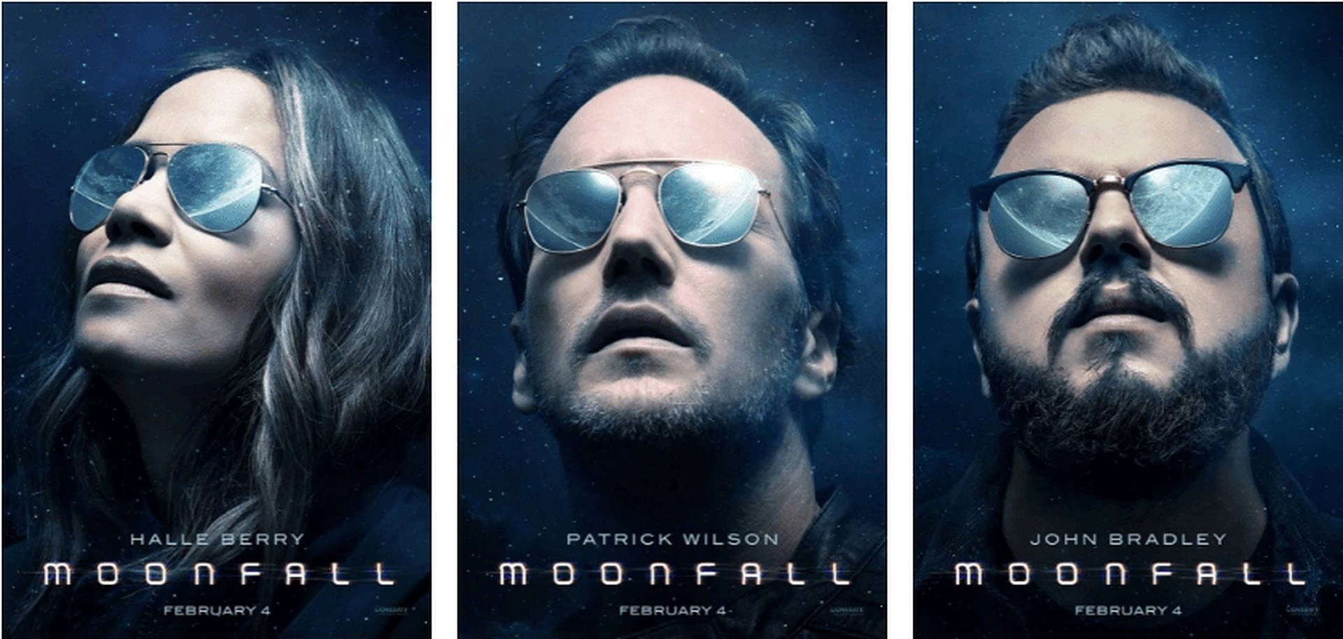 Moonfall Poster Layout Background