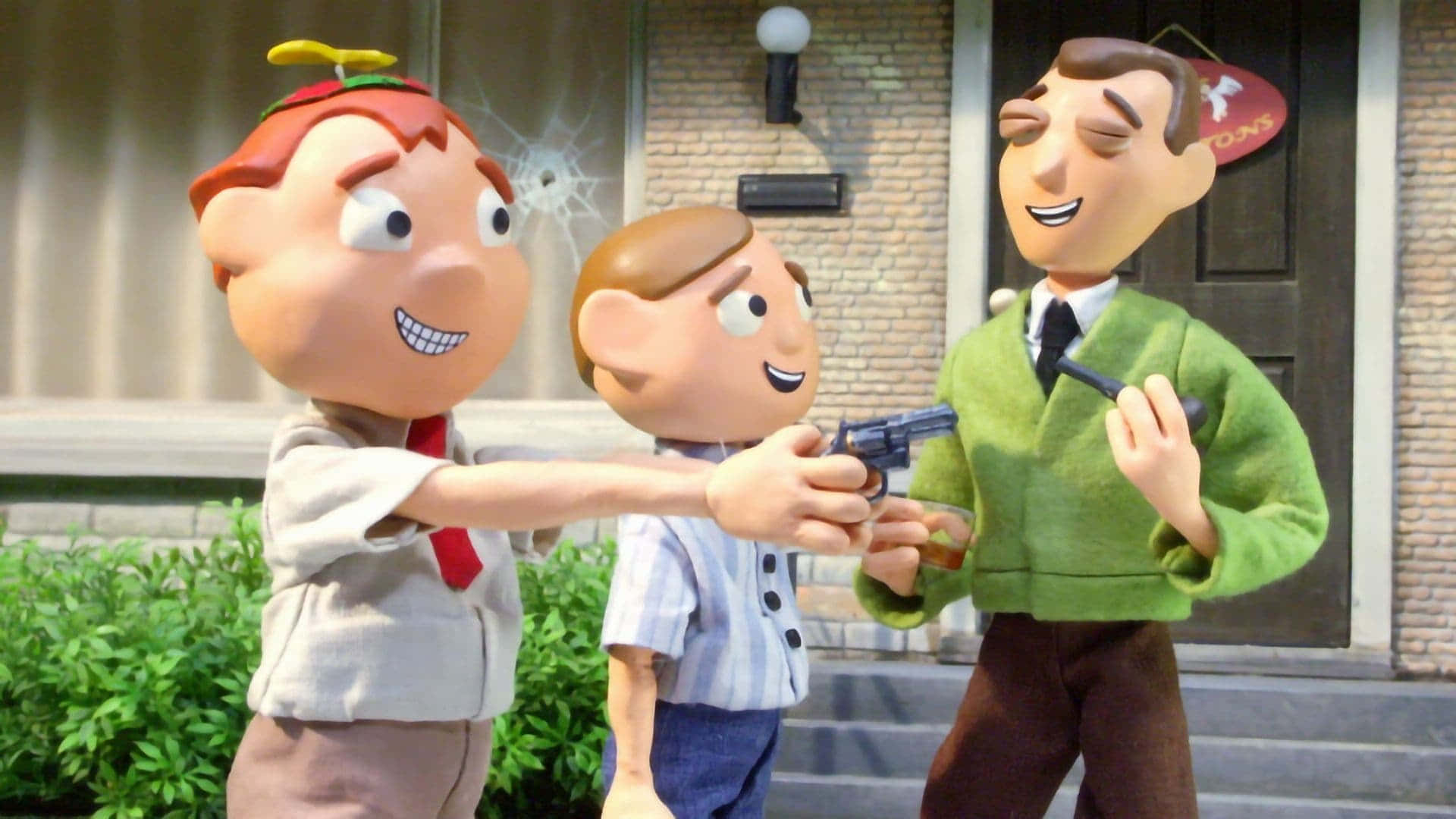 Moral Orel Caught Background