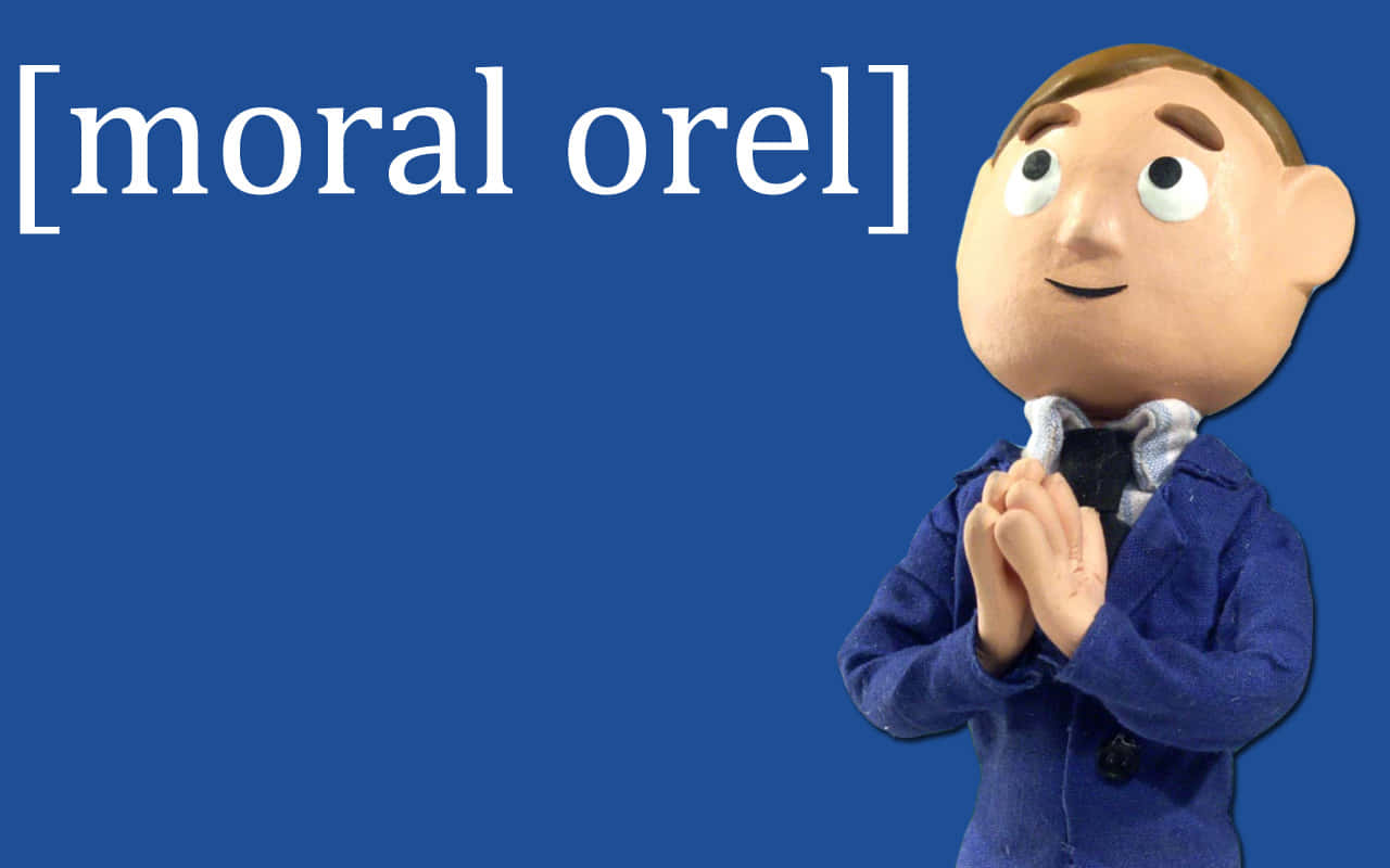 Moral Orel Hands Together Background