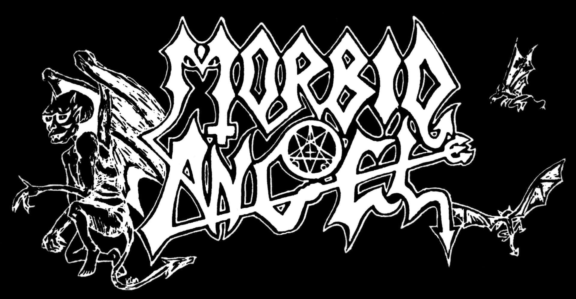 Morbid Angel Band Typography Background
