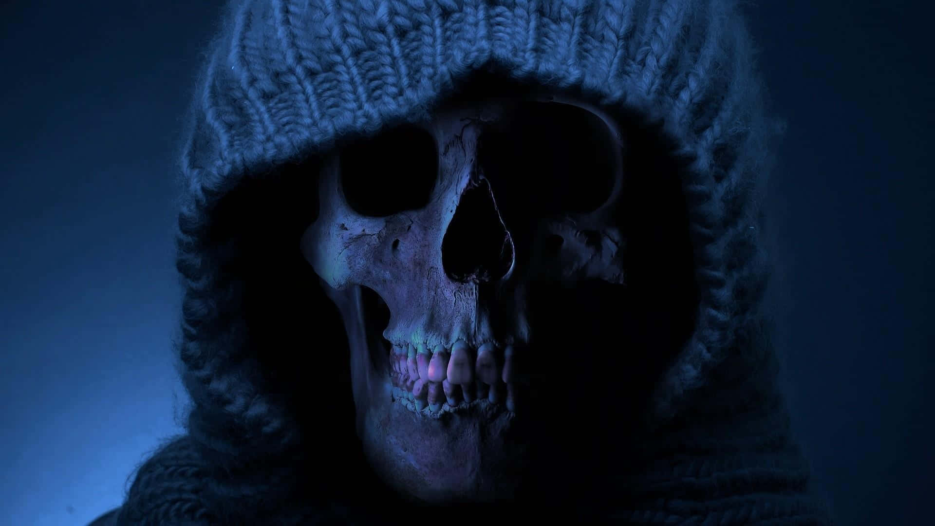 Morbid Skull Background