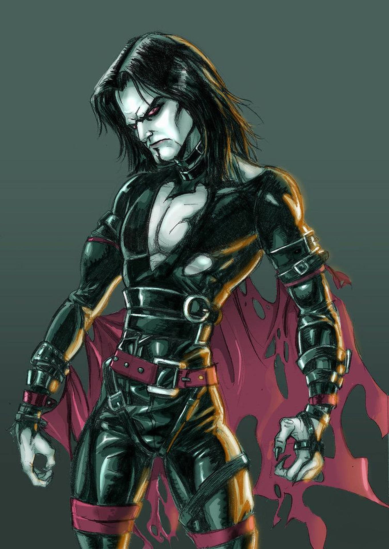 Morbius With Ripped Cape Background