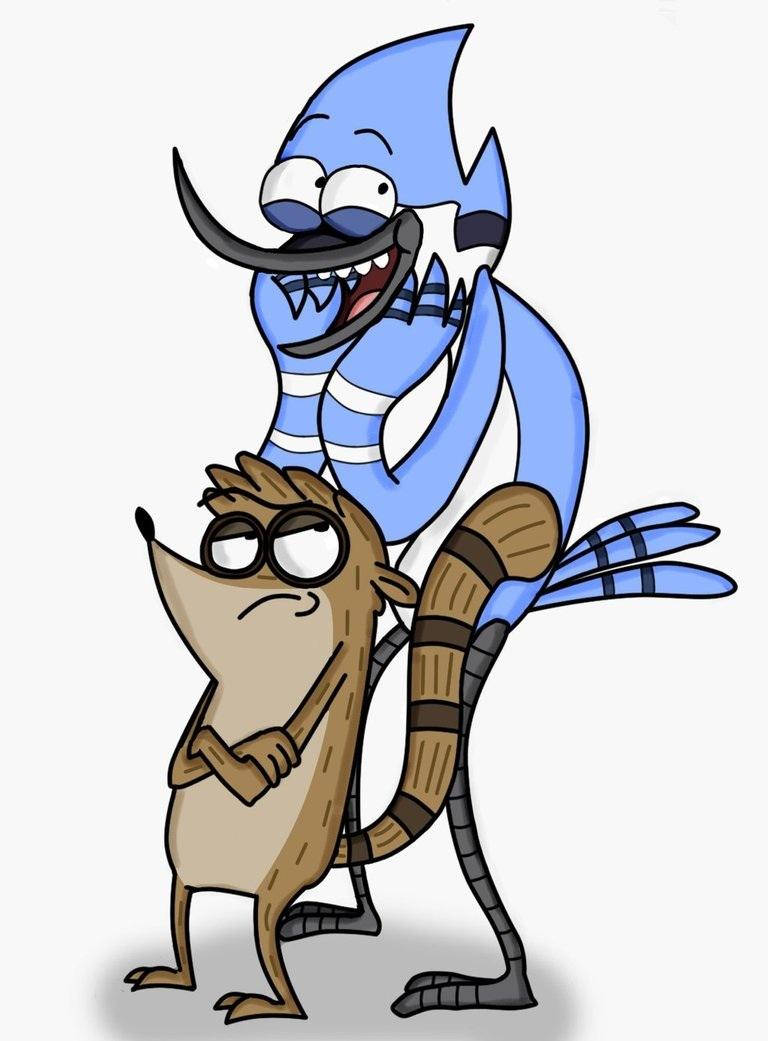 Mordecai And Rigby Fictional Characters Background