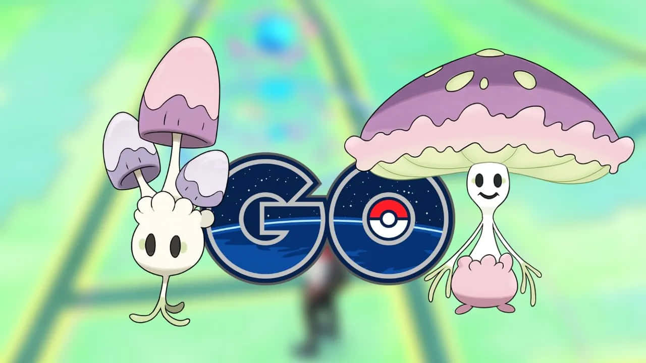 Morelull And Shiinotic Pokemon Go Background