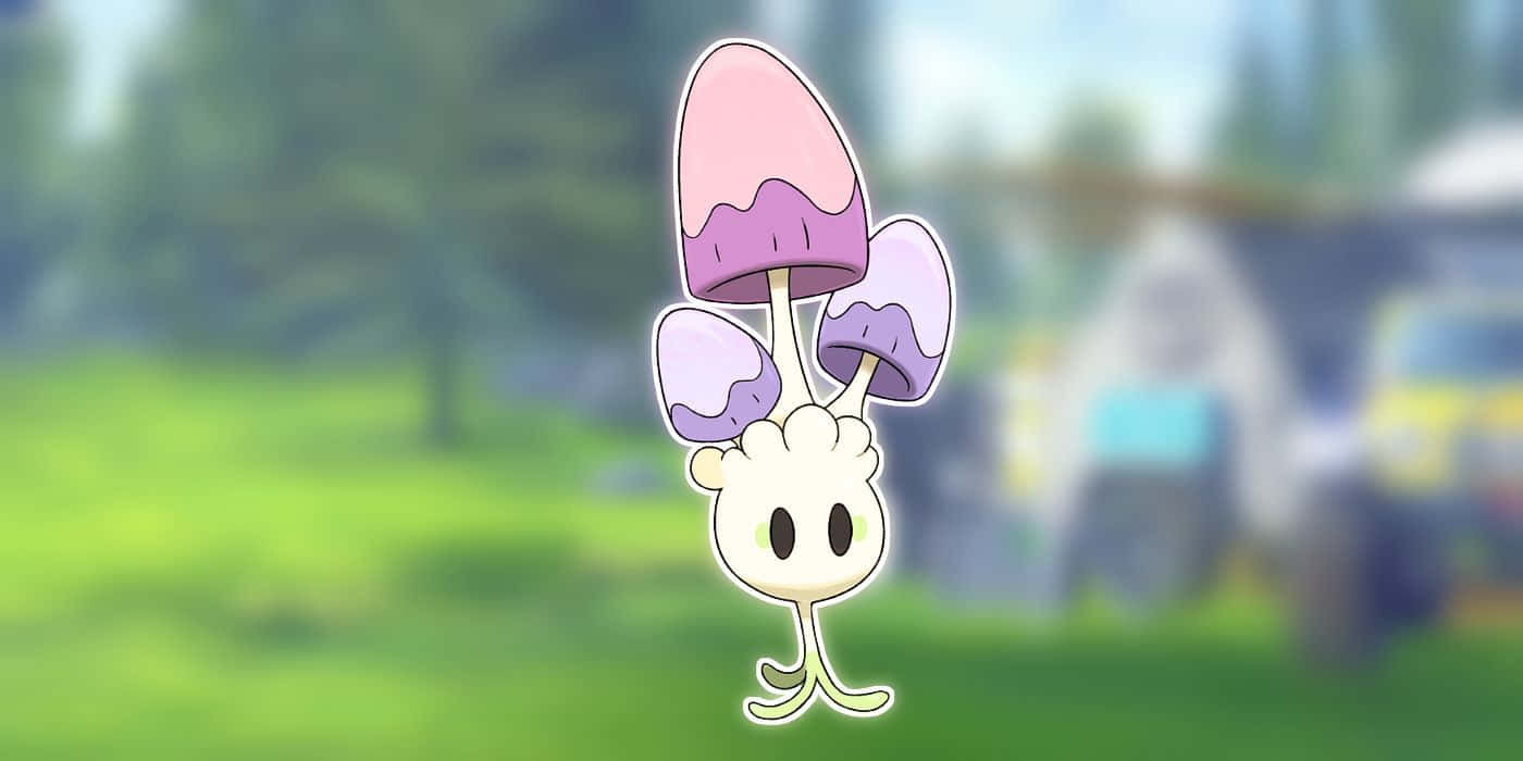 Morelull On Blurry Background